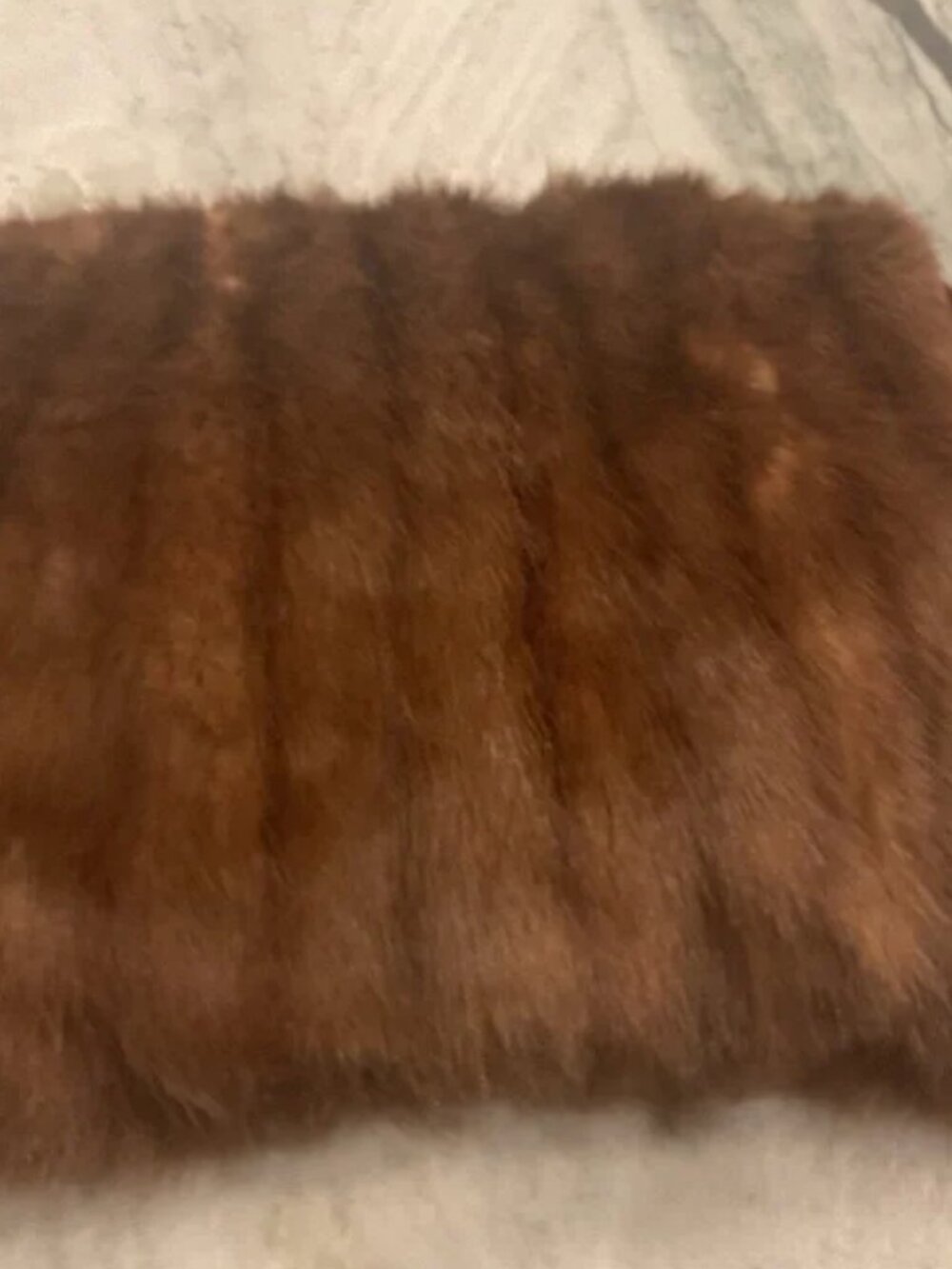 Vintage Mink Hand Muffler